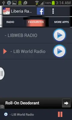 Liberia Radio News android App screenshot 2