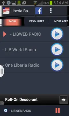 Liberia Radio News android App screenshot 3