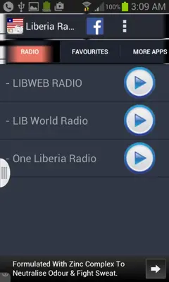 Liberia Radio News android App screenshot 4